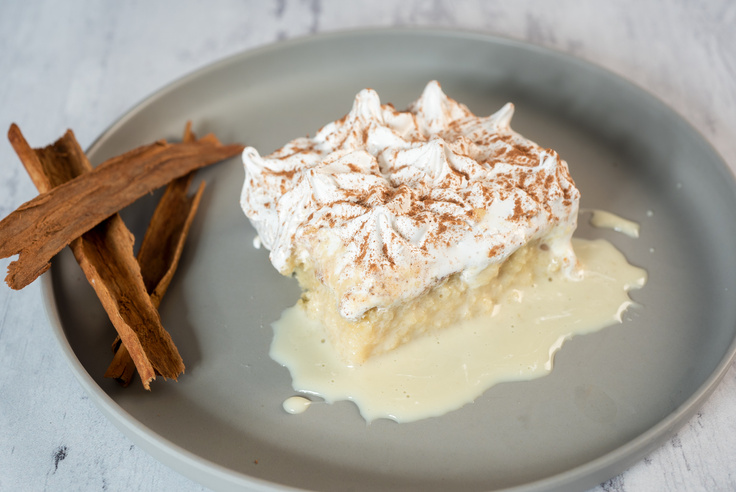 Three milk cake, Traditional dessert of Latin America